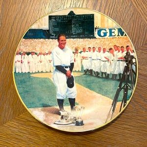 Delphi Lou Gehrig Collector Plate